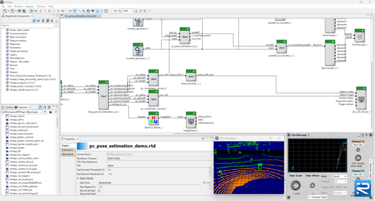 Pose Estimation algorithm by SMSL in RTMaps
